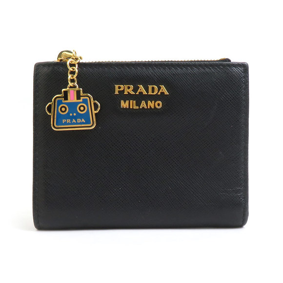 Prada black leather Wallet - Picture 1 of 5